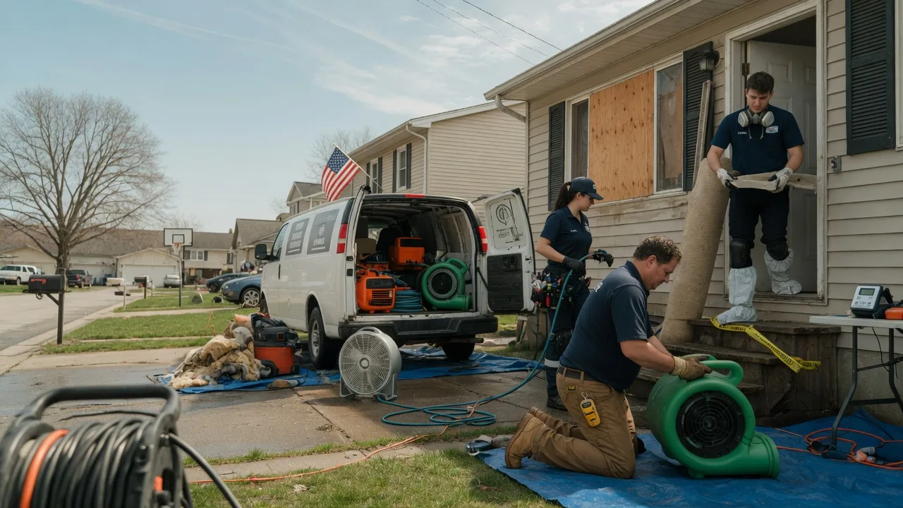 Water Damage Restoration in Pocola, OK near me